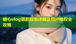 糖心vlog退款政策详解及用户维权全攻略