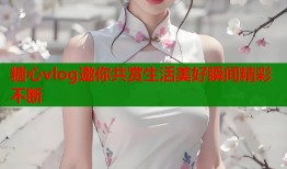 糖心vlog邀你共赏生活美好瞬间精彩不断