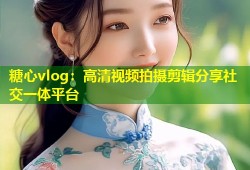 糖心vlog：高清视频拍摄剪辑分享社交一体平台