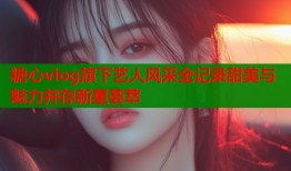 糖心vlog旗下艺人风采全记录甜美与魅力并存新星荟萃