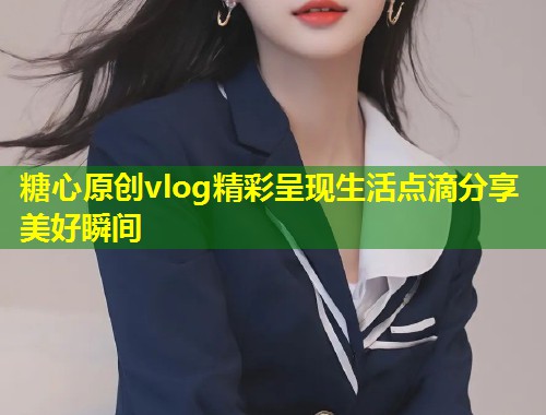 糖心原创vlog精彩呈现生活点滴分享美好瞬间