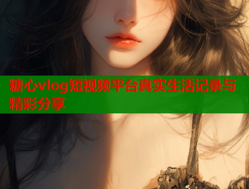 糖心vlog短视频平台真实生活记录与精彩分享