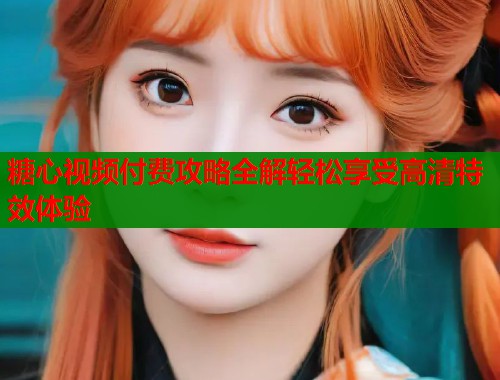 糖心视频付费攻略全解轻松享受高清特效体验